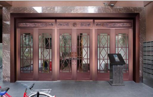 西宁铜门定做价格